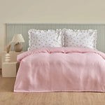 Karaca Lidya 100% Cotton Bedding Set, Double, Pink