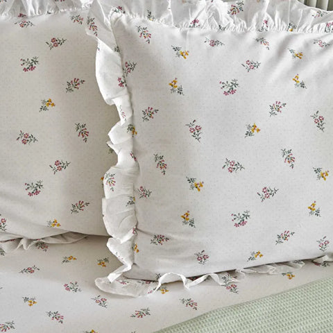 Karaca Lidya 100% Cotton Bedding Set, Double, Green