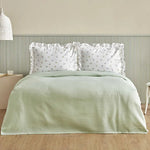 Karaca Lidya 100% Cotton Bedding Set, Single, Green