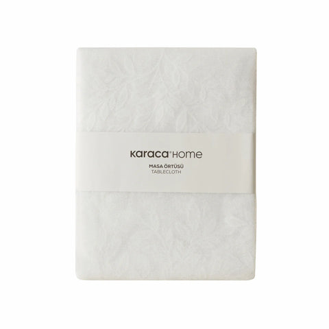 KARACA HOME HESSA BEYAZ MASA ÖRTÜSÜ