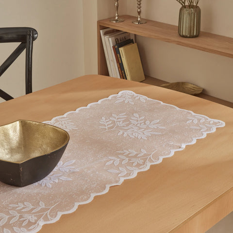 Karaca Home Hessa Runner, 40x150cm, White