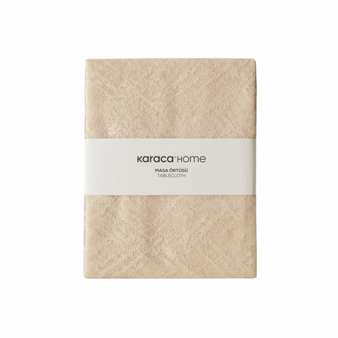 Karaca Home Luana Tablecloth, 145x220cm, Beige