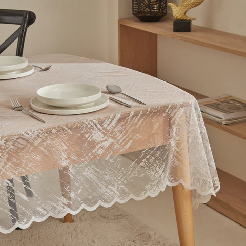 Karaca Home Luana Tablecloth, 145x220cm, Grey