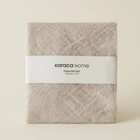 Karaca Home Luana Tablecloth, 145x220cm, Grey