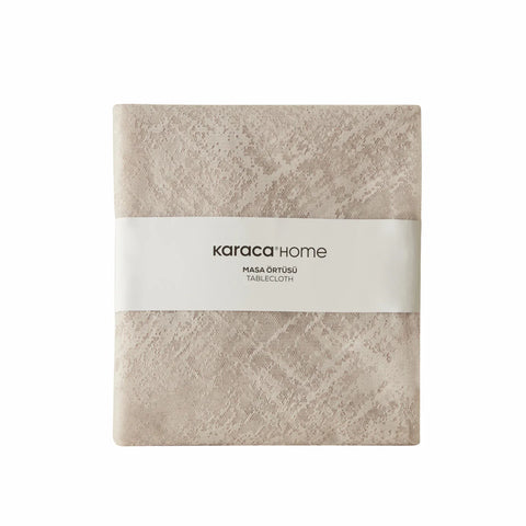 Karaca Home Luana Tablecloth, 145x220cm, Grey