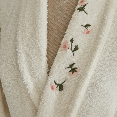 Karaca Home Allen 6-Piece 100% Turkish Cotton Family Bathroom Set, Offwhite