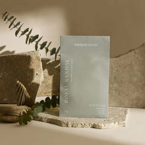 Karaca Home Essentials Royal Sandal Scented Sachet, Khaki