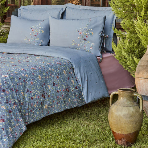 Karaca Ansey 100% Turkish Cotton Duvet Cover Set, Double, Multi