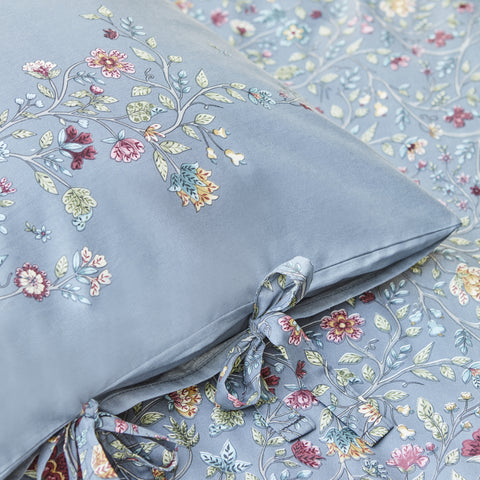 Karaca Ansey 100% Turkish Cotton Duvet Cover Set, Double, Multi