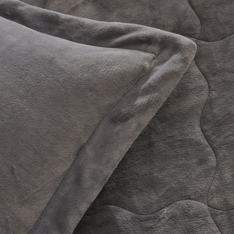 Karaca Home Flufy Comfort Bedding Set, Single, Anthracite
