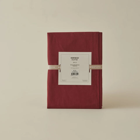 Karaca Home Belle Tablecloth, 140x200cm, Burgundy