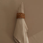 Karaca Home Belle 2-Piece Fabric Napkin, 40x40cm, Beige