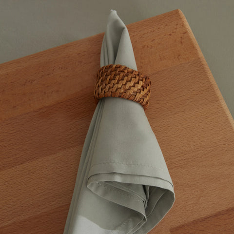 Karaca Home Belle 2-Piece Fabric Napkin, 40x40cm, Sage