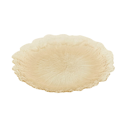 Karaca Home Gemma Decorative Plate, 33cm, Amber