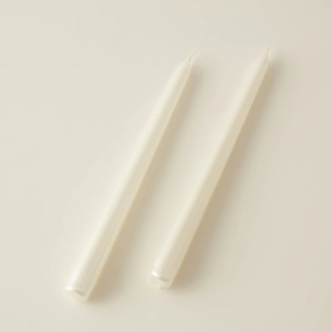 Karaca Home 2-Piece Candle, 24cm, Pearl