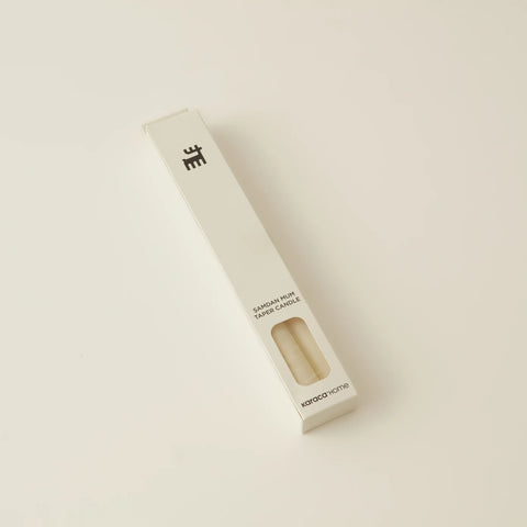 Karaca Home 2-Piece Candle, 24cm, Ecru