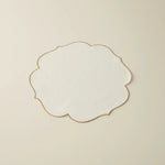 Karaca Home 6-Piece American Placemat, 38x38cm, Gold