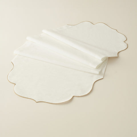 Karaca Home Pera Runner, 35x115cm, Gold