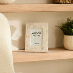 Karaca Home Carrie Photo Frame, 22cm, White