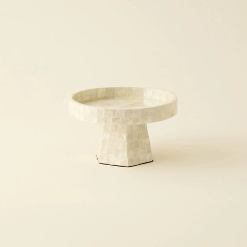 Karaca Home Carrie Decorative Plate, 22cm, White