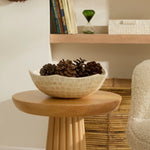 Karaca Home Carrie Decorative Plate, 25cm, White