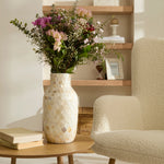 Karaca Home Carrie Vase, 16cm, White