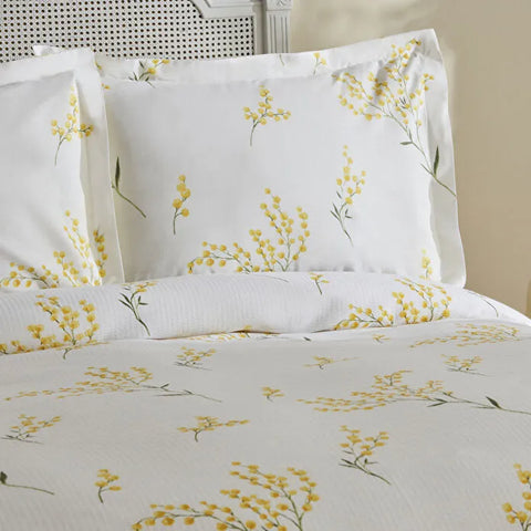 Karaca Loretta 100% Cotton Bedding Set, Single, Yellow