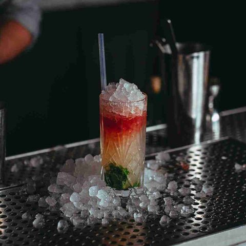 Rcr Melodia 6-Piece Highball Glass Set, 360ml, Clear