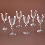 Rcr Adagio 6-Piece Small Wine Glass Set, 50ml, Clear