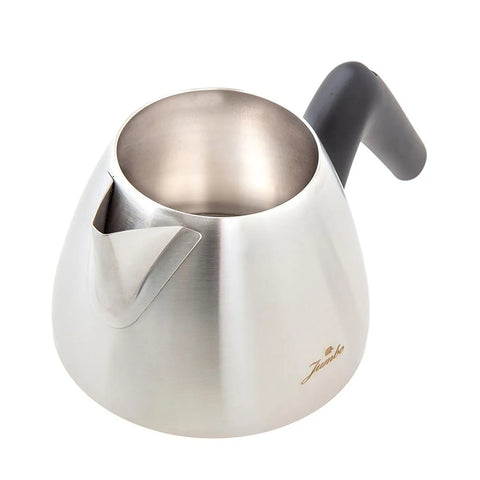 Karaca Jumbo Stainless Steel Induction Matte Teapot, 2+1L, Black