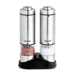 Homend Grindgo 6005UK Electric Salt & Pepper Grinder, Grey