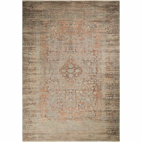 Kasmir Rugs Viskon Limited Edessa Gold Rug, 160cmx230cm, Grey