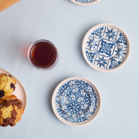 Karaca Mavili 6-Piece Turkish Tea Set for 6 People, 170ml