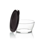 Tupperware Black Eco+ Royal Plastic Storage Container, 610ml, Black