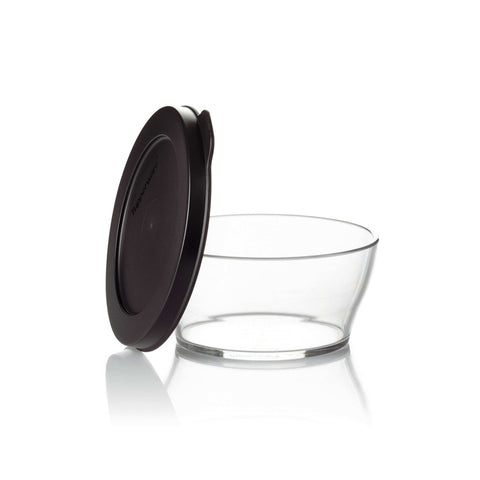 Tupperware Black Eco+ Royal Plastic Storage Container, 610ml, Black
