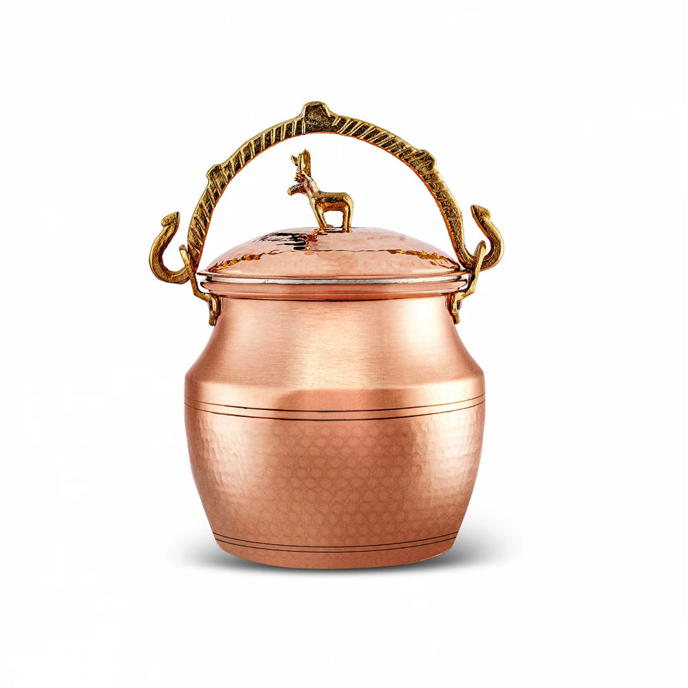 Karaca Alacahöyük Cooper Pot, 2.5L, Copper