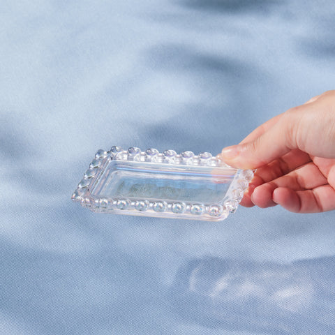 Karaca Rory Glass Snack Bowl, 10cm, Clear