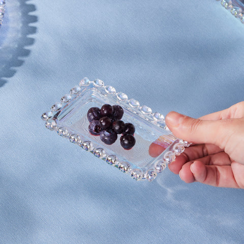 Karaca Rory Glass Snack Bowl, 10cm, Clear