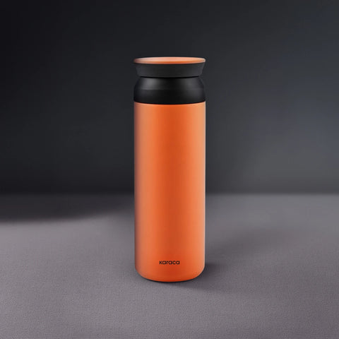 Karaca Rainbow Leak-Proof Stainless Steel Flask, 500ml, Orange