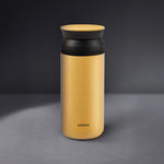 Karaca Rainbow Leak-Proof Stainless Steel Flask, 350ml, Yellow