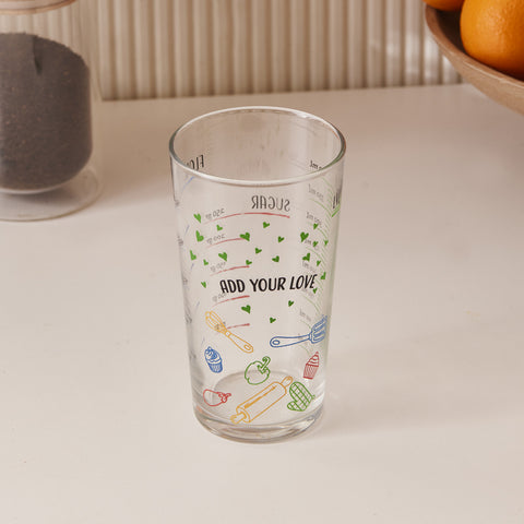 Karaca Carme Measuring Glass, 550ml, Green