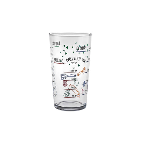 Karaca Carme Measuring Glass, 550ml, Green