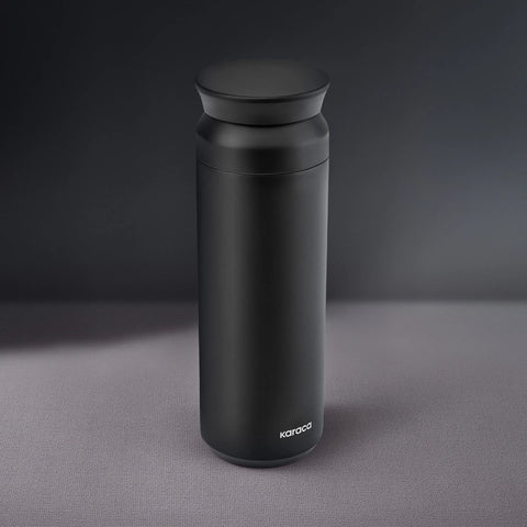 Karaca Rainbow Leak-Proof Stainless Steel Flask, 350ml, Black