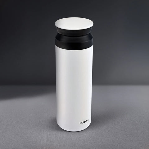 Karaca Rainbow Leak-Proof Stainless Steel Flask, 500ml, Cream