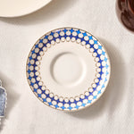 Karaca x Refika'dan Tatlıcan Porcelain Tea Plate, Blue White