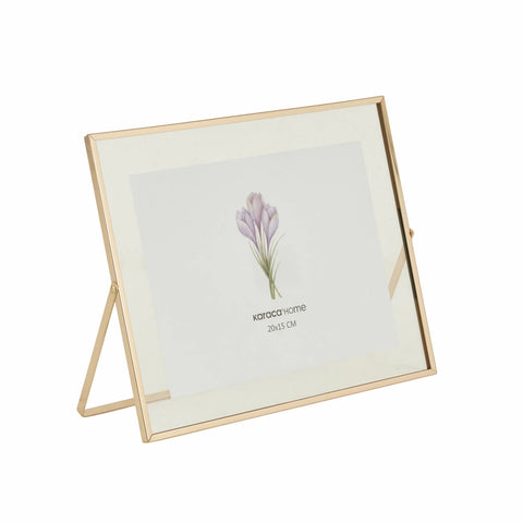 Karaca Home Magic Photo Frame, 20x25 cm, Gold