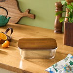 Karaca Karya Acacia Storage Container, 650ml, Clear