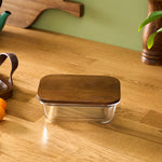 Karaca Karya Acacia Storage Container, 400ml, Clear