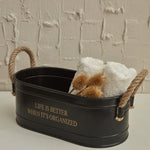 Karaca Home Sylvia Organizer, 28cm, Black