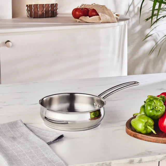 Karaca Emirgan Stainless Frying Pan, 20cm, Silver